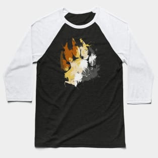 Gay Bear Pride Paw Baseball T-Shirt